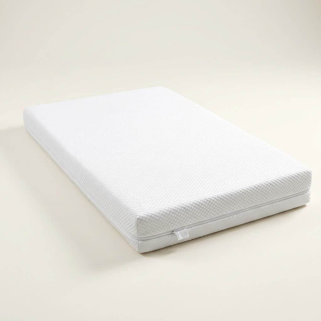 Topper Saltea Memory Foam - Strat Dublu cu Husă Detașabilă